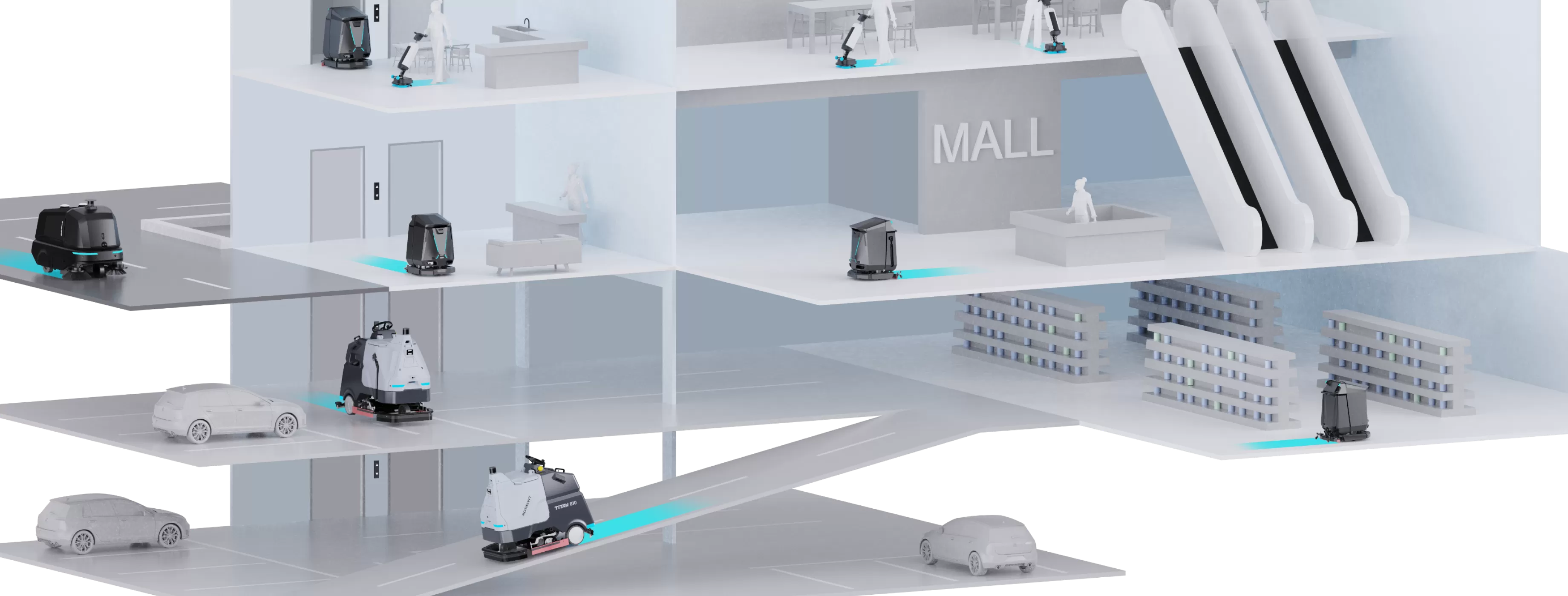 Robotyka czyszcząca w obiektach komercyjnych