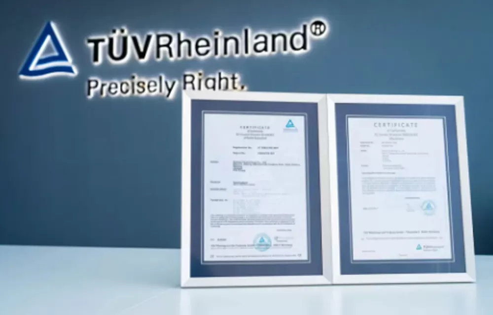 Rosiwit Cobotics Pilot One uzyskał CE-RED CE-MDand od TÜV